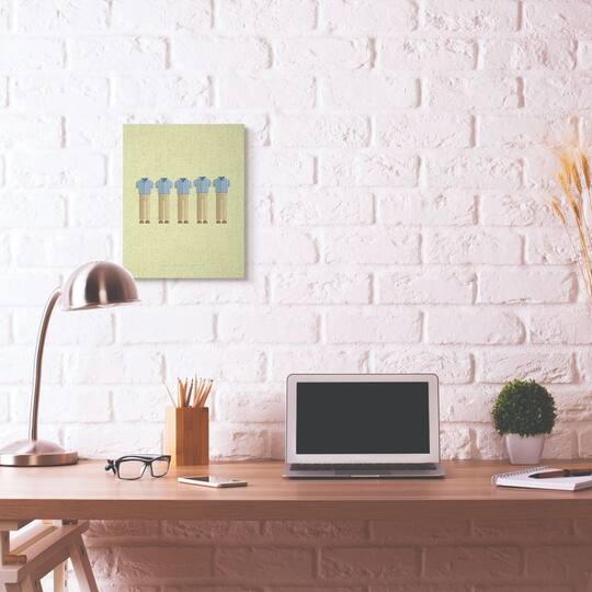 Stupell Industries The Beach Boys Minimalist Illustration Canvas Wall Art